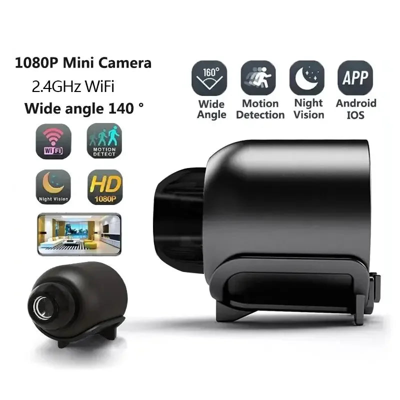 New X5 Mini Camera Night Vision 1080P Wireless Surveillance Camera