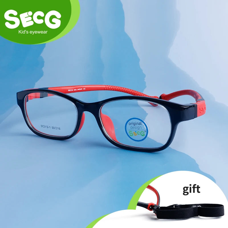 SECG Brand Comfortable Silicone Fradren's Glasses